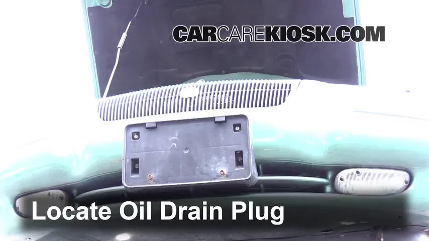 1998 Chrysler Cirrus LXi 2.5L V6 Oil Change Oil and Oil Filter